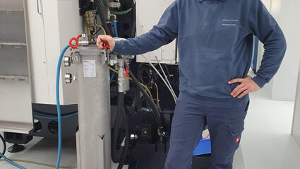 installiertes Filtersystem EM 5000-VA bei Getsch + Hiller